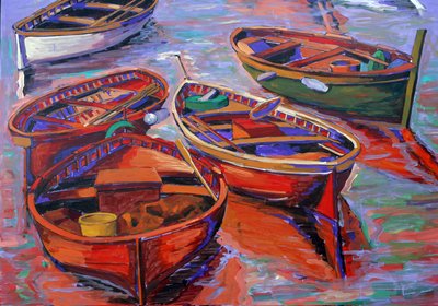 Painting, La Soffitta nella Strada, Summer Antiquary Fair, Sarzana, Ligury, Italy by Unknown